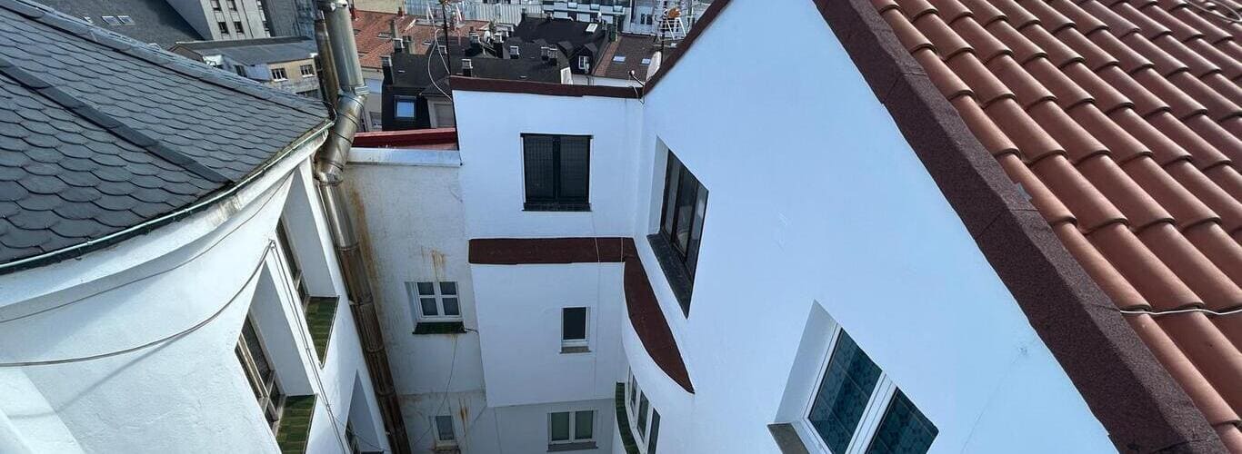 Trabajos verticales en Oviedo y Asturias para fachadas y canalones